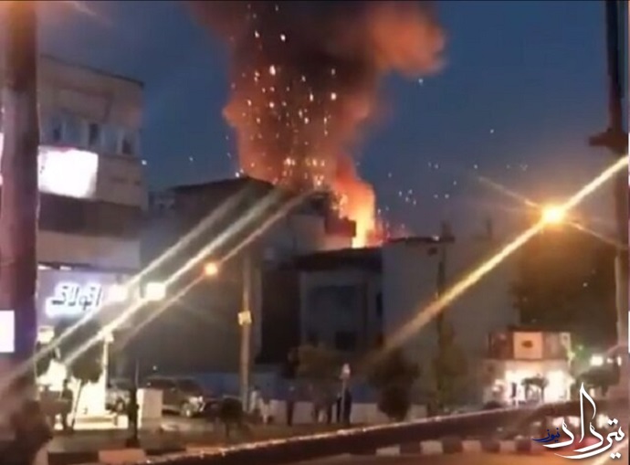 علت دود و صدای انفجار در شمال پایتخت چیست