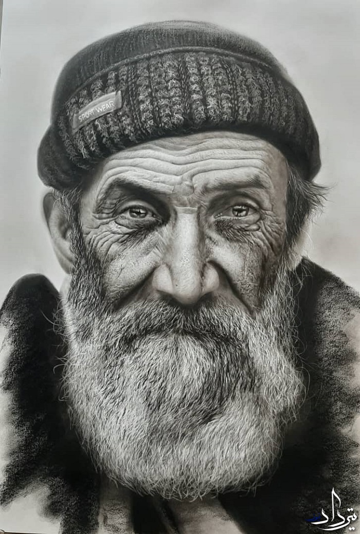 سفارش نقاشی سیاه قلم