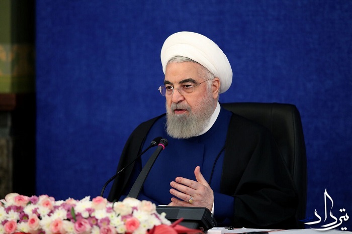 روحانی برای گرفتن حق مردم ایران لحطه ای معطل نمی کنم