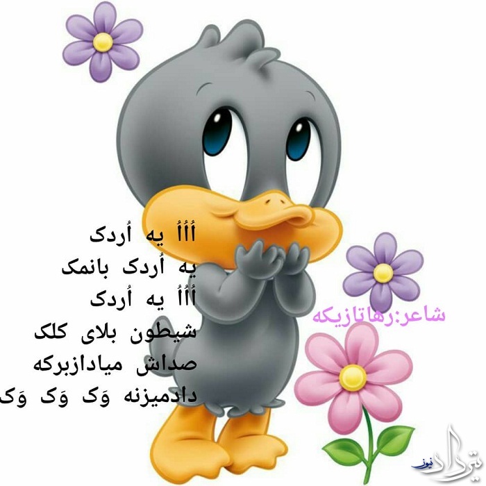 شعر کودکانه اردک