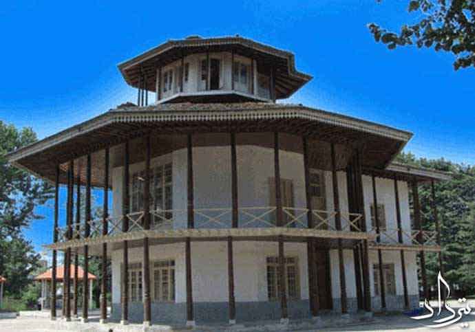 عکس عمارت کلاه فرنگی بندرعباس