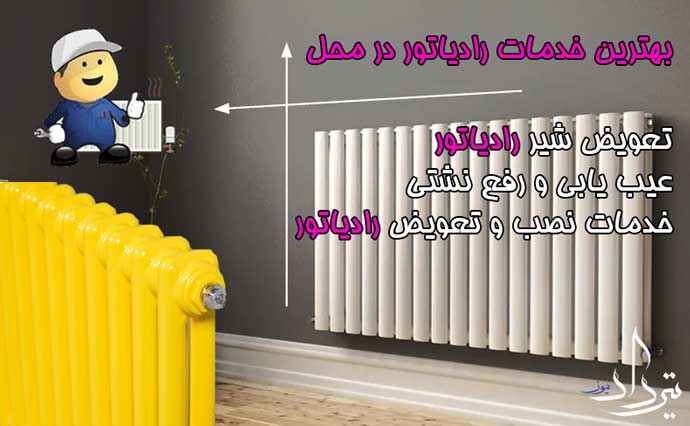 خدمات نمایندگی پکیج ایران رادیاتور در منطقه 12