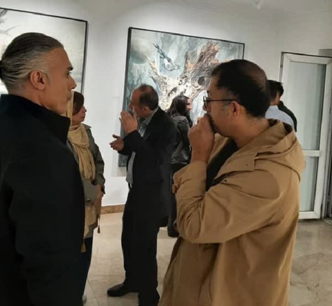 نمایشگاه نقاشی انسان آینده برگزار شد نمایشگاه نقاشی انسان آینده برگزار شد