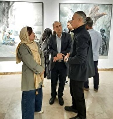 نمایشگاه نقاشی انسان آینده برگزار شد